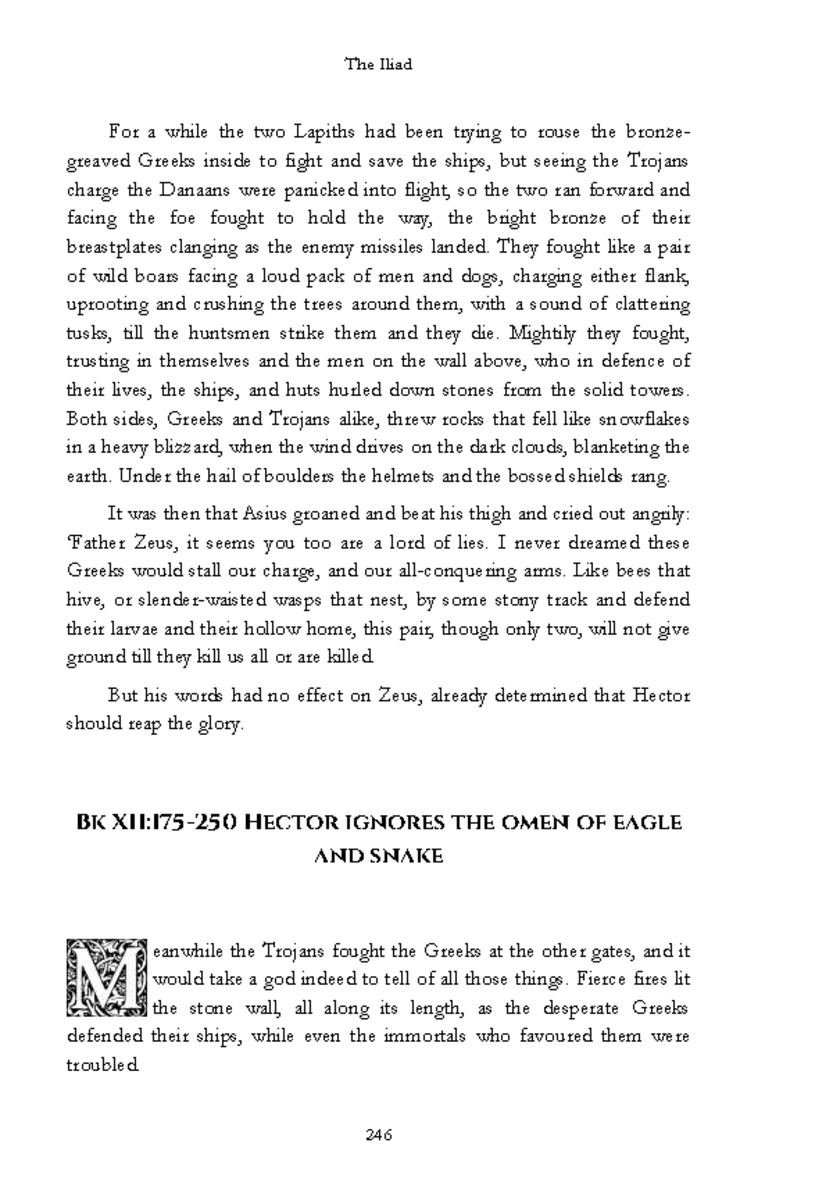 The Iliad - Page 240